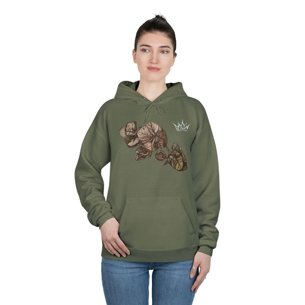 Hand Sketched Bougainvillea - Unisex EcoSmart Hoodie