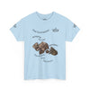 Bougainvillea Sketch - Unisex Cotton Tee
