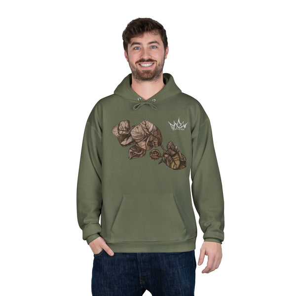 Hand Sketched Bougainvillea - Unisex EcoSmart Hoodie