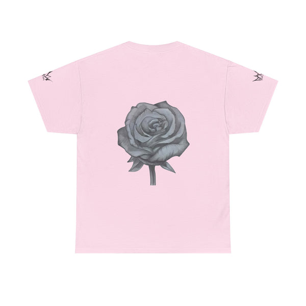 Sketched Rose Unisex Cotton Tee