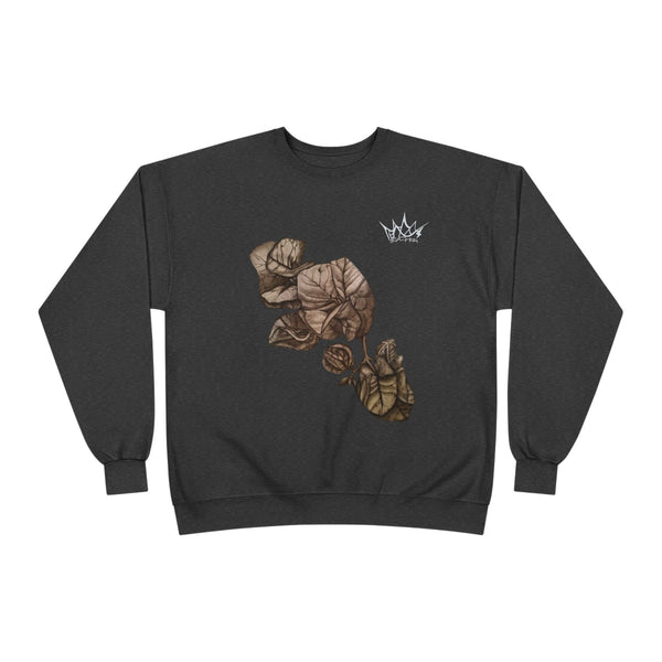 Hand Sketched Bougainvillea - Unisex EcoSmart Sweatshirt