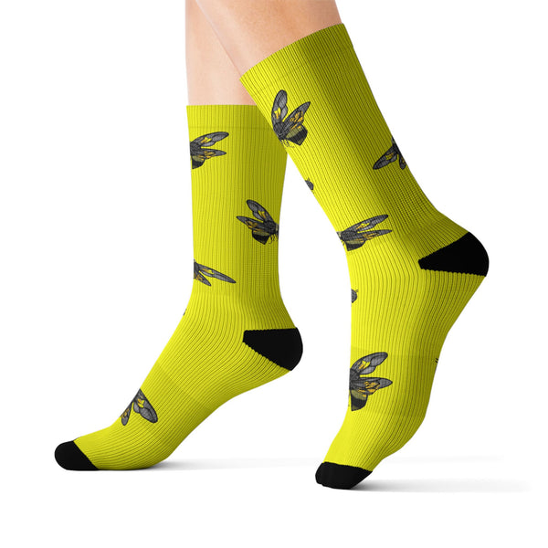 Be Happy Bee Socks