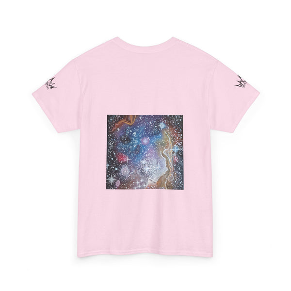Acrylic on Canvas "Cosmic Soul" Unisex Cotton Tee