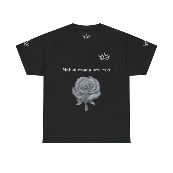 Sketched Rose Unisex Cotton Tee