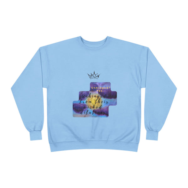 Unhinged from illusion - Unisex EcoSmart Sweatshirt