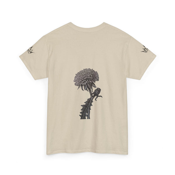 Dandelion Sketch Unisex Cotton Tee