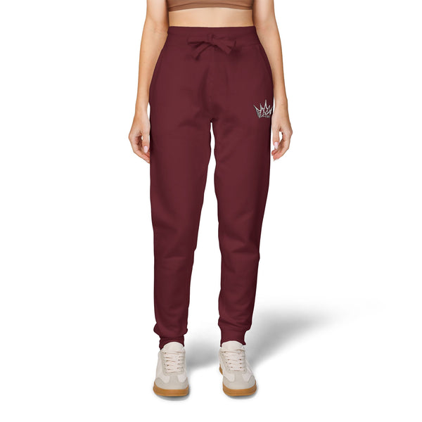 Teacher Crown Unisex Embroidered Fleece Sweatpants