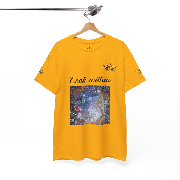 Acrylic on Canvas "Cosmic Soul" Unisex Cotton Tee