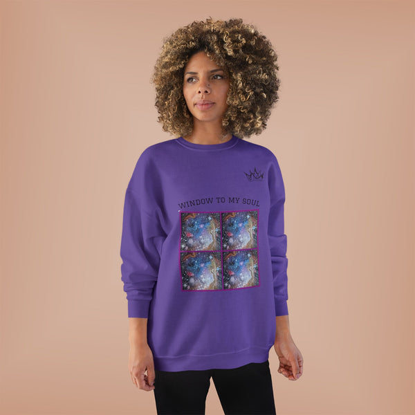 "Window to My Cosmic Soul" - Unisex EcoSmart Sweatshirt