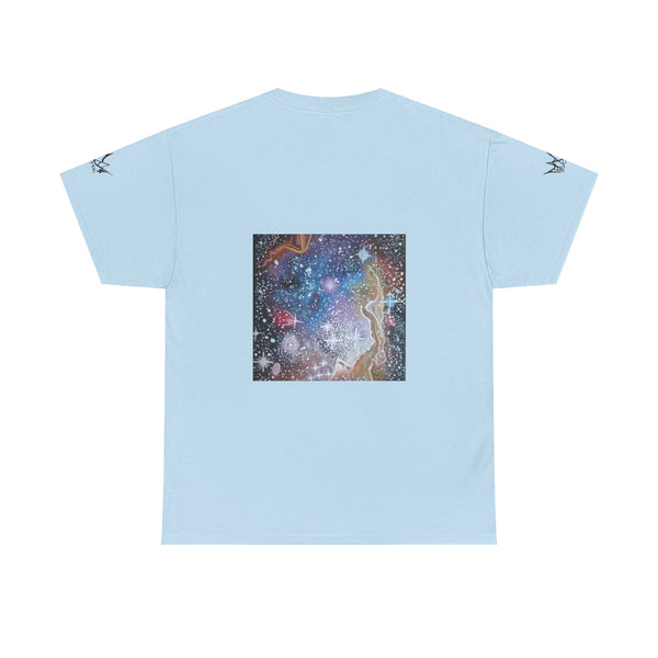 Acrylic on Canvas "Cosmic Soul" Unisex Cotton Tee