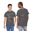 Bougainvillea Sketch - Unisex Cotton Tee