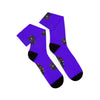 Indigo Spiral Galaxy Socks