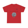 Sketched Rose Unisex Cotton Tee