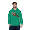 Hand Sketched Bougainvillea - Unisex EcoSmart Hoodie