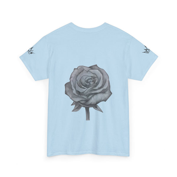 Sketched Rose Unisex Cotton Tee