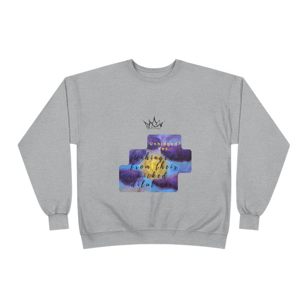 Unhinged from illusion - Unisex EcoSmart Sweatshirt
