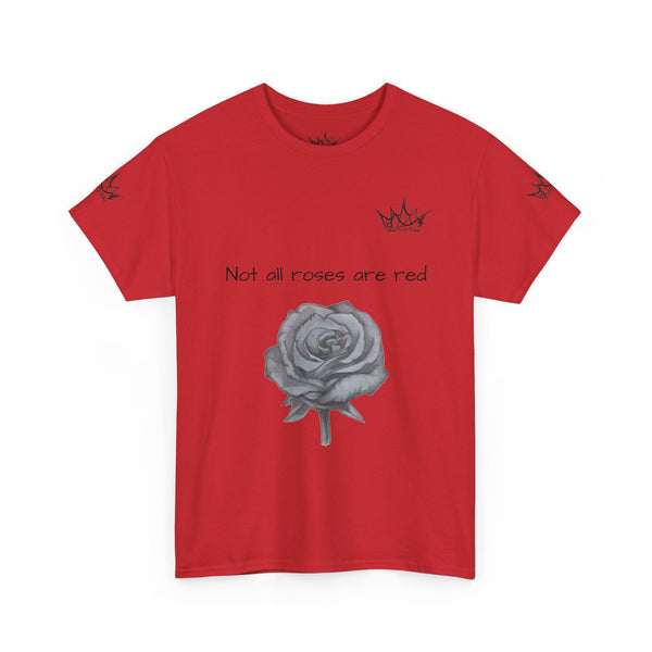 Sketched Rose Unisex Cotton Tee