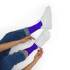 Indigo Spiral Galaxy Socks