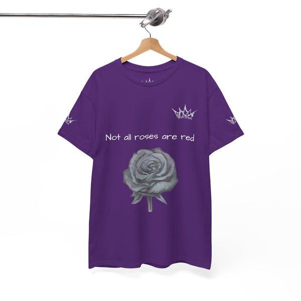 Sketched Rose Unisex Cotton Tee