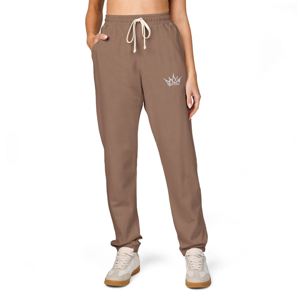 Teacher Crown - Unisex High Waisted Sweatpants
