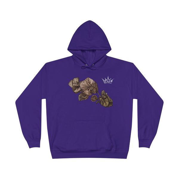 Hand Sketched Bougainvillea - Unisex EcoSmart Hoodie