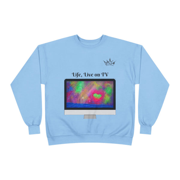Life, Live on TV - Unisex EcoSmart Sweatshirt