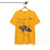 Bougainvillea Sketch - Unisex Cotton Tee