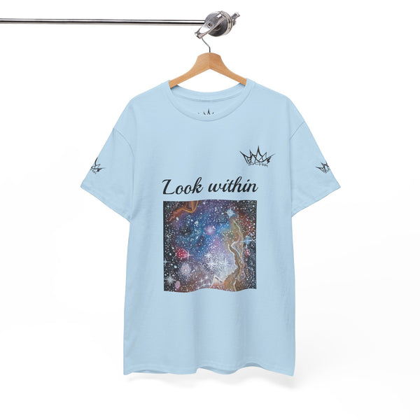 Acrylic on Canvas "Cosmic Soul" Unisex Cotton Tee