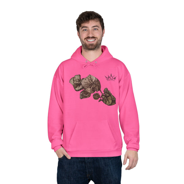 Hand Sketched Bougainvillea - Unisex EcoSmart Hoodie