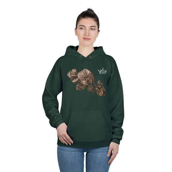 Hand Sketched Bougainvillea - Unisex EcoSmart Hoodie
