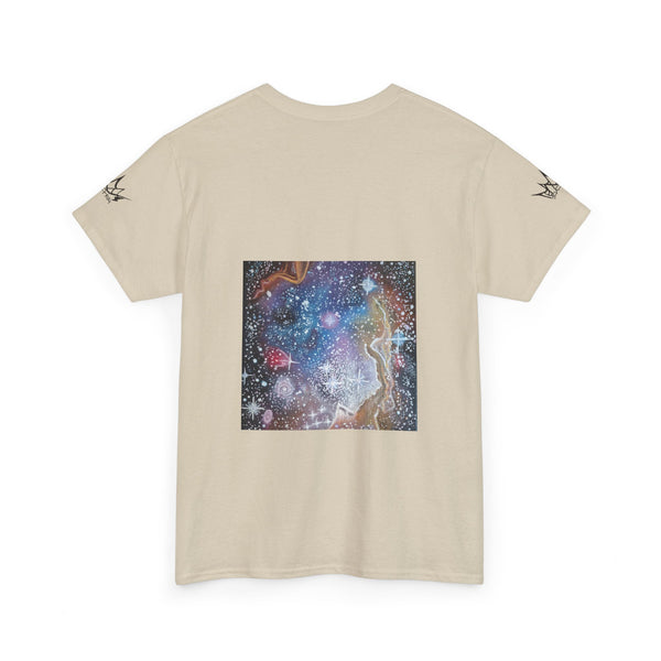 Acrylic on Canvas "Cosmic Soul" Unisex Cotton Tee