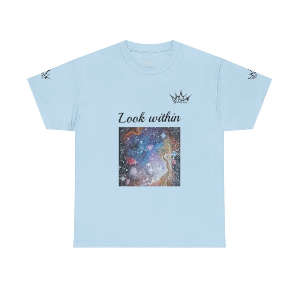 Acrylic on Canvas "Cosmic Soul" Unisex Cotton Tee