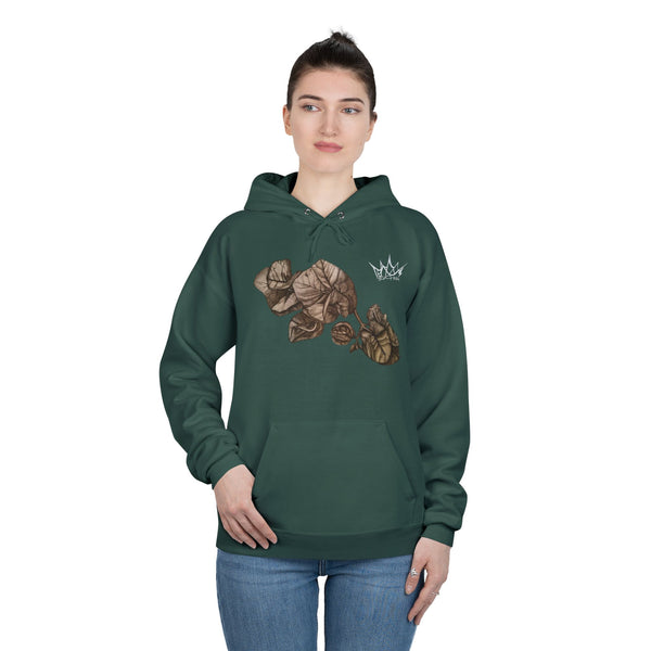 Hand Sketched Bougainvillea - Unisex EcoSmart Hoodie