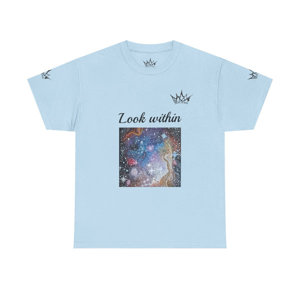 Acrylic on Canvas "Cosmic Soul" Unisex Cotton Tee