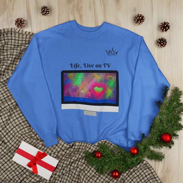 Life, Live on TV - Unisex EcoSmart Sweatshirt