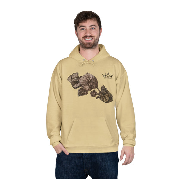 Hand Sketched Bougainvillea - Unisex EcoSmart Hoodie