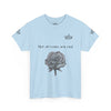 Sketched Rose Unisex Cotton Tee