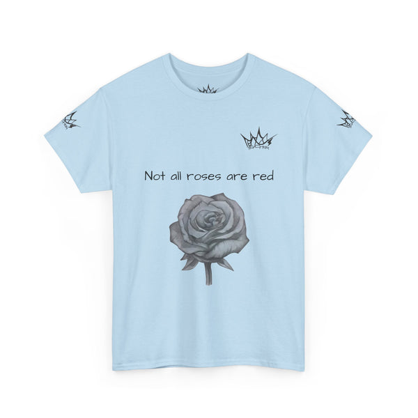 Sketched Rose Unisex Cotton Tee