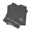 Sketched Rose Unisex Cotton Tee