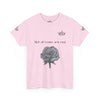 Sketched Rose Unisex Cotton Tee