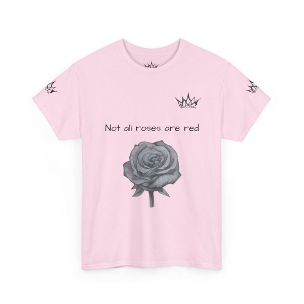 Sketched Rose Unisex Cotton Tee