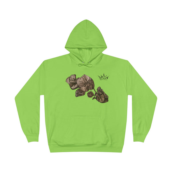 Hand Sketched Bougainvillea - Unisex EcoSmart Hoodie
