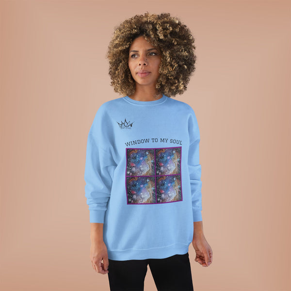 "Window to My Cosmic Soul" - Unisex EcoSmart Sweatshirt