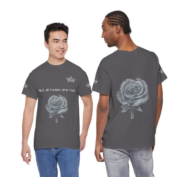 Sketched Rose Unisex Cotton Tee