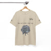 Sketched Rose Unisex Cotton Tee