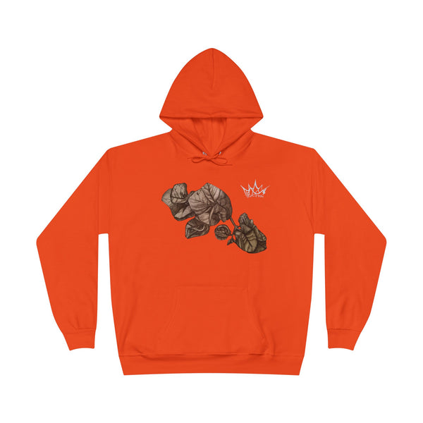 Hand Sketched Bougainvillea - Unisex EcoSmart Hoodie