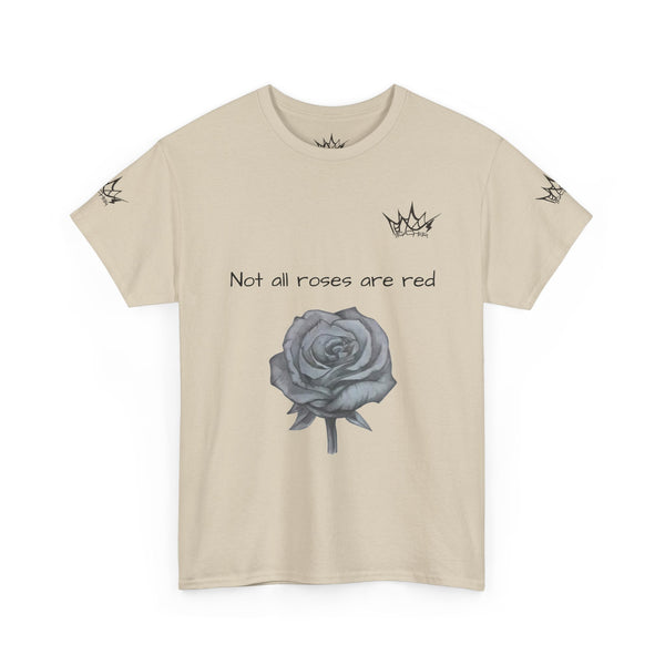 Sketched Rose Unisex Cotton Tee