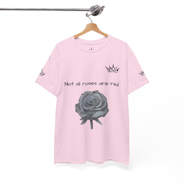 Sketched Rose Unisex Cotton Tee