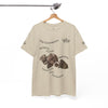 Bougainvillea Sketch - Unisex Cotton Tee