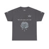 Sketched Rose Unisex Cotton Tee